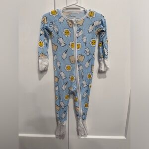 Little sleepies pajamas size 6-12 months